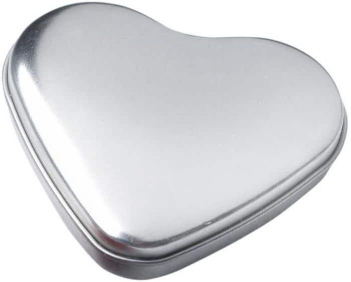 Boîte en forme de coeur