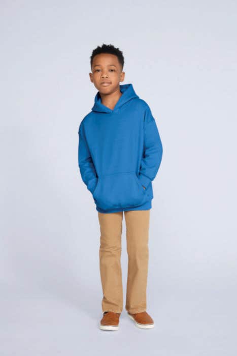 Gildan Heavyweight Youth Hooded Sweater