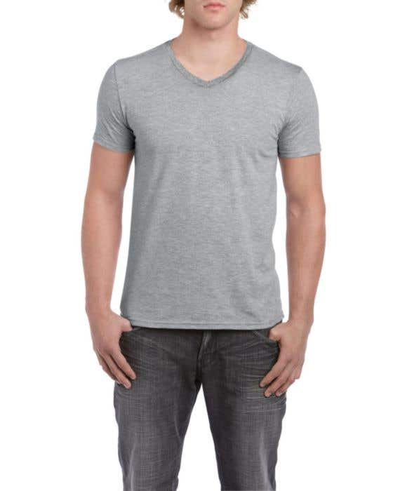 Gildan t-shirt SoftStyle V-neck for him