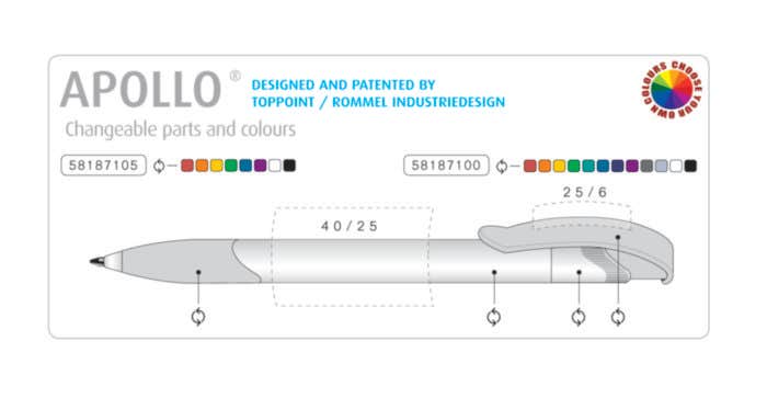 Stylo à bille Apollo Frosty