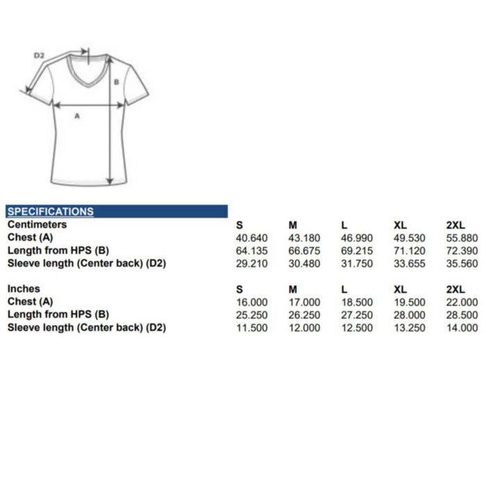 Gildan t-shirt Soft Style V-neck for her