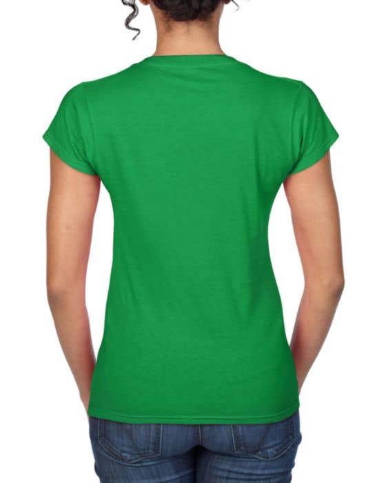 Gildan t-shirt Soft Style V-neck for her