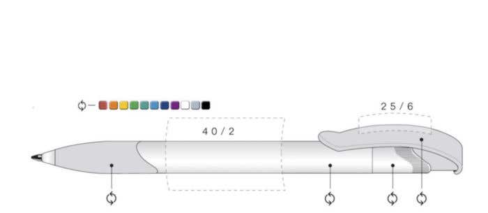 Stylo à bille Appolo Solid