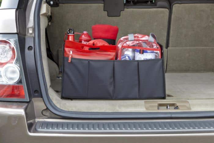 Organisateur De Coffre De Voiture En Feutre - Grand Format Pour SUV, Pliable, Avec Poignée