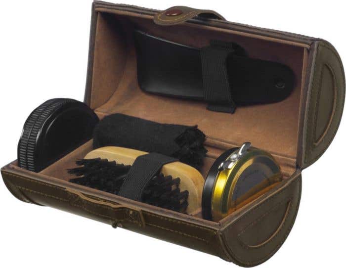 Ensemble pour cirer les chaussures de 5 pièces