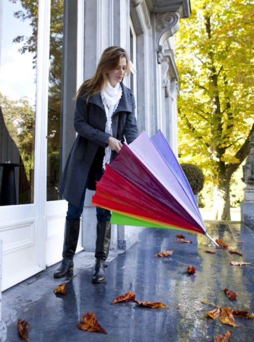 Parapluie Jumbo Mondriaan