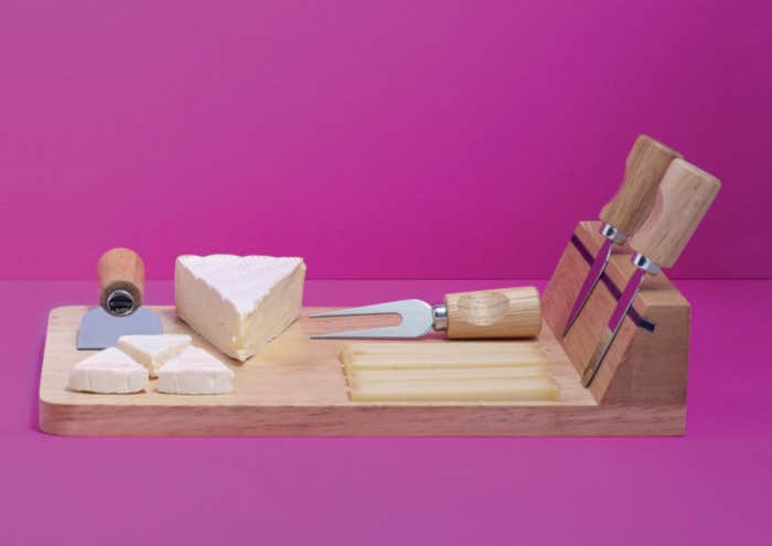 Planche à fromage français Rubberwood