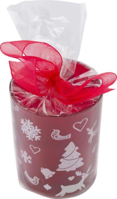 Bougie de Noël Verre