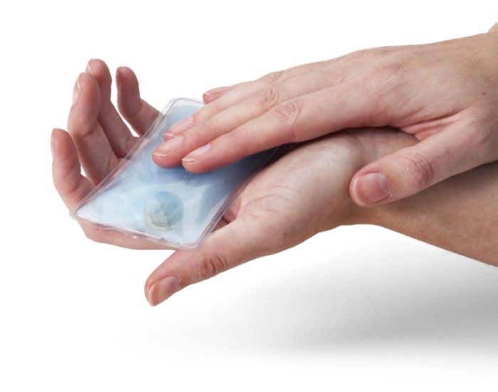 Coussinet de massage chaud