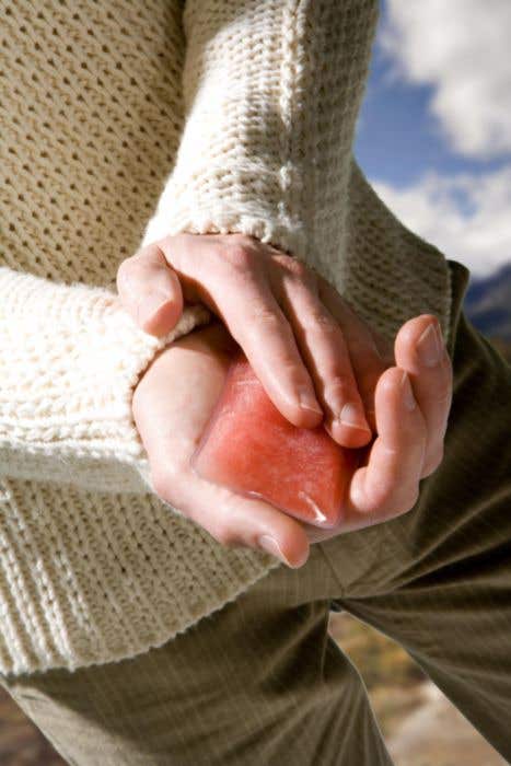 Coussinet de massage chaud