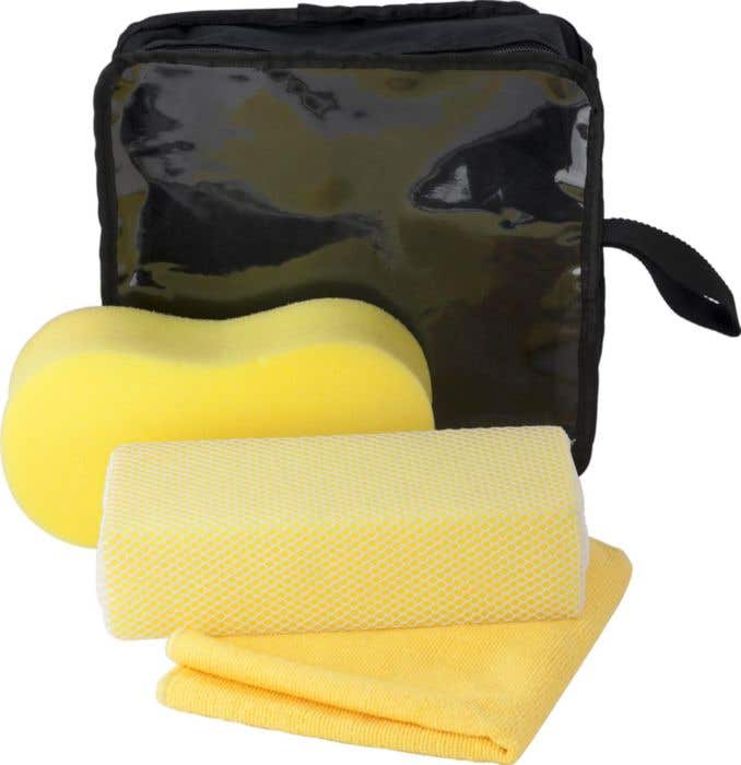 Autowasset Spongy | 3-delig | In tasje