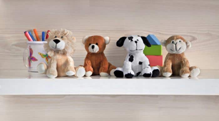 Lion en peluche