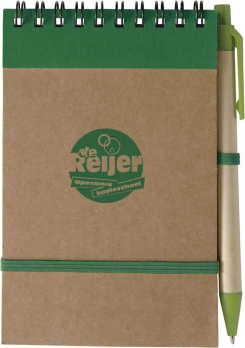 Notitieboek Emory | A6 | Gerecycleerd | Gelinieerd | Met pen