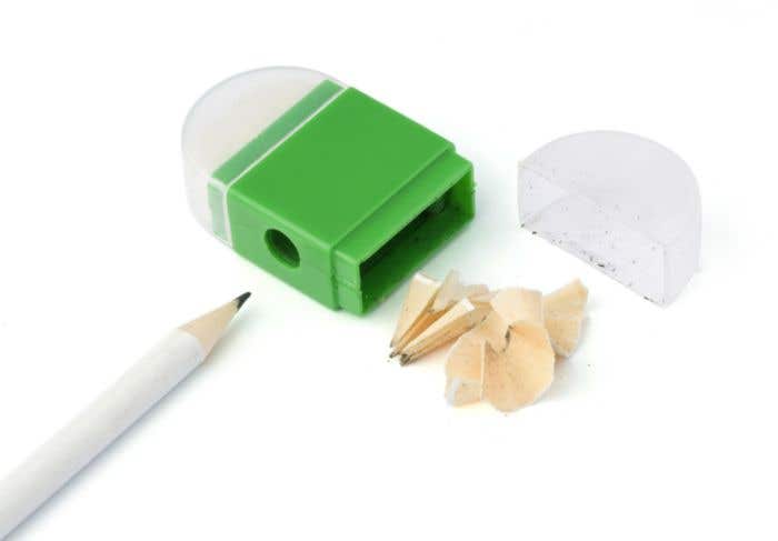 Gomme avec taille-crayons