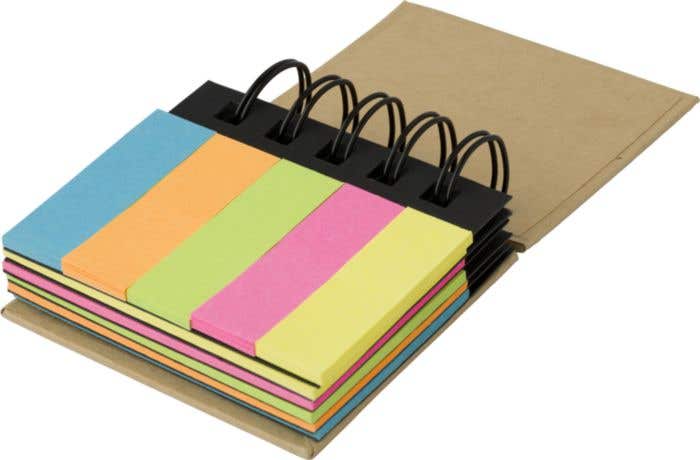 Carnet de notes avec mémo autocollant