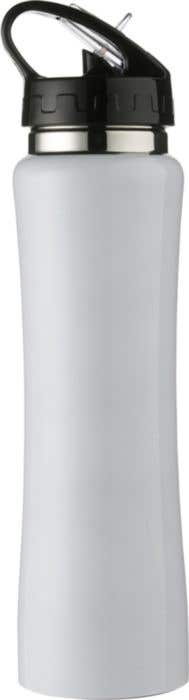 Drinkfles Teresa | 500 ml | RVS | Dubbelwandig | Rietje