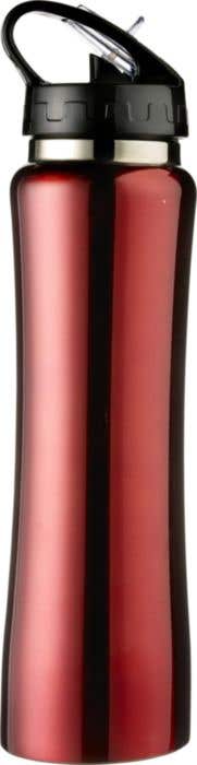 Drinkfles Teresa | 500 ml | RVS | Dubbelwandig | Rietje