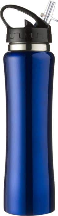 Drinkfles Teresa | 500 ml | RVS | Dubbelwandig | Rietje
