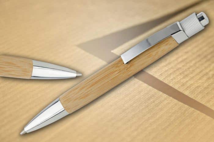 Balpen Arabella | Bamboe | Metalen details