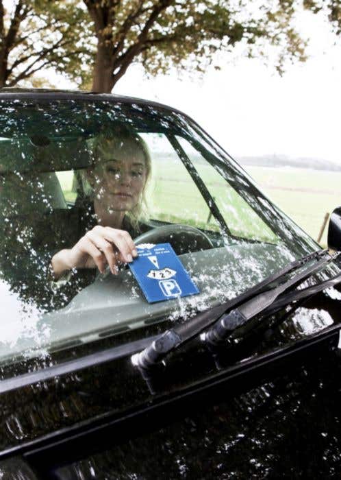 Parkeerschijf/ijskrabber NL