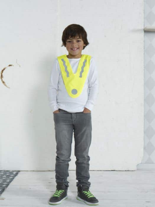 Gilet de sécurité pour enfant modèle poncho