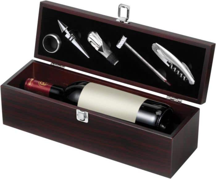 Caisse cadeau de vin de Bordeaux