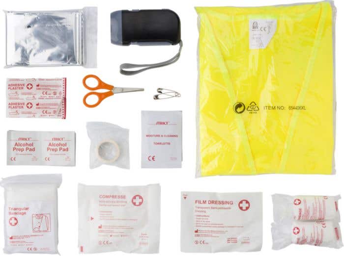 Boîte de premiers secours pour voiture