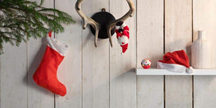 Balle antistress Père Noël