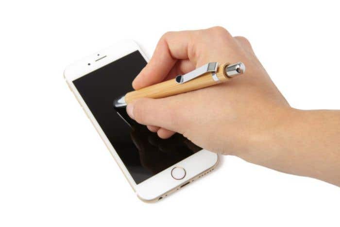 Bamboe stylus pen