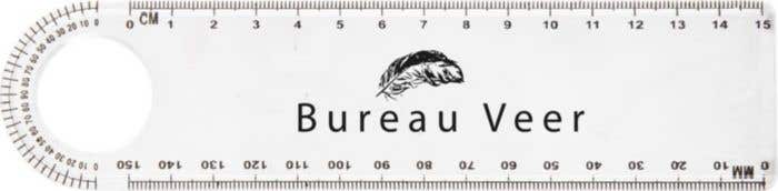 Règle avec rapporteur