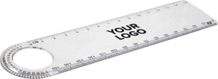 Meetlat met gradenboog [15cm]
