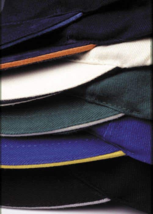 Casquette sandwich à six panneaux