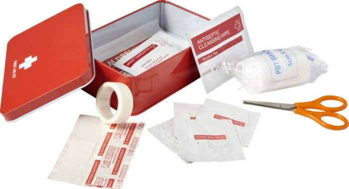 Kit de premiers secours Tin