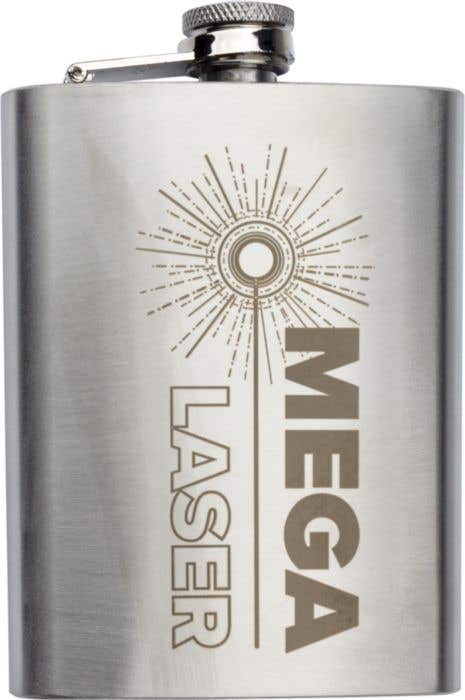 Flasque en acier inoxydable