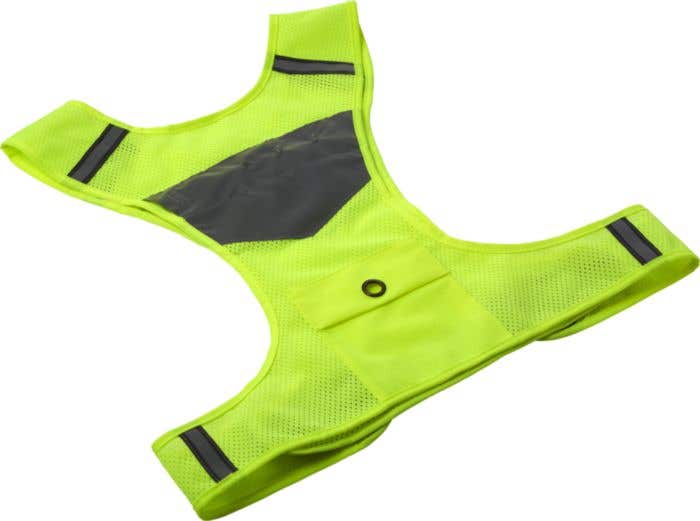 Veste de sport réfléchissante avec LED
