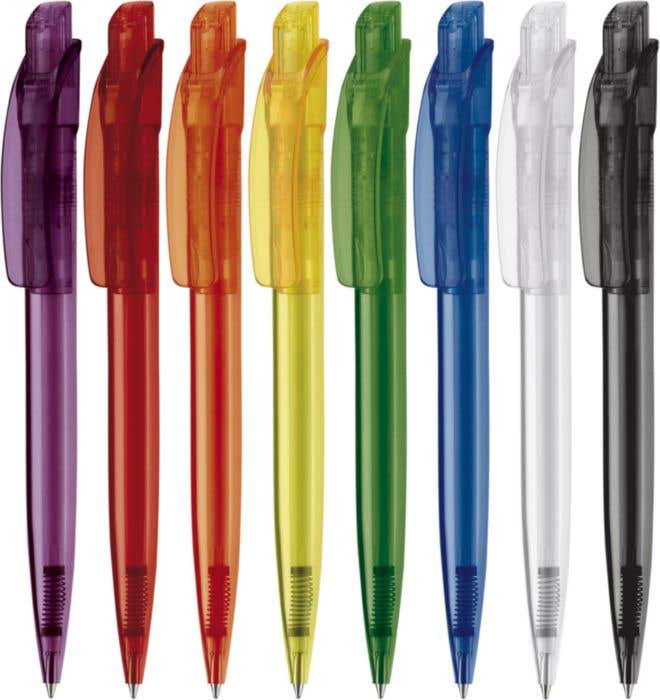 Stylo à bille Cube transparent