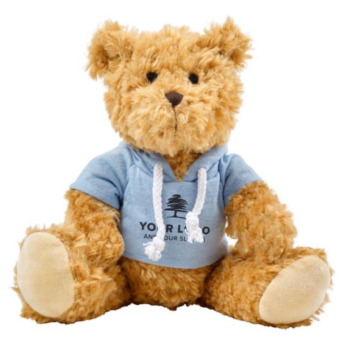 Ourson en peluche avec capuche