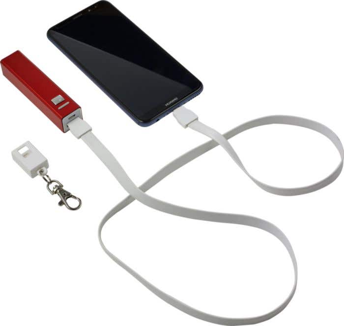 Keycord Marguerite | 2-in-1 | Oplaadkabel | Karabijnhaak