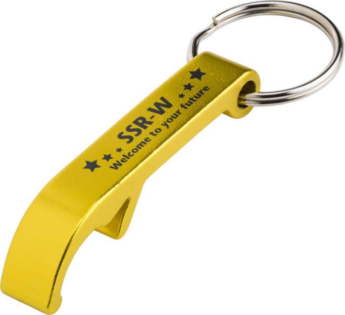 Ouvre-bouteille avec anneau pour clés