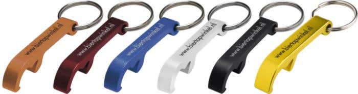 Ouvre-bouteille avec anneau pour clés