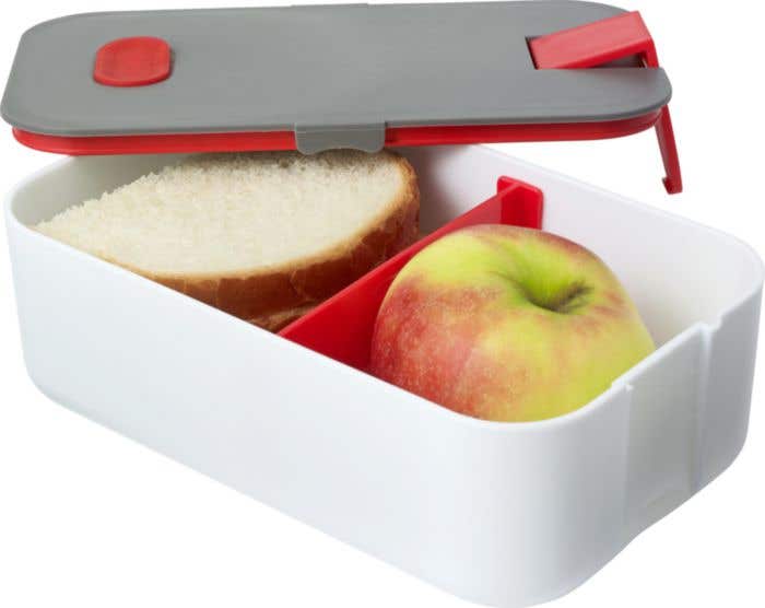 Brooddoos met telefoonhouder