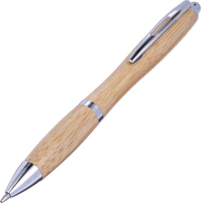 Balpen Timor | Bamboe | Metalen details