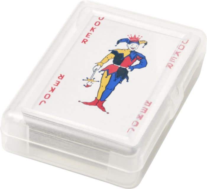 Jeu de cartes dans cassette