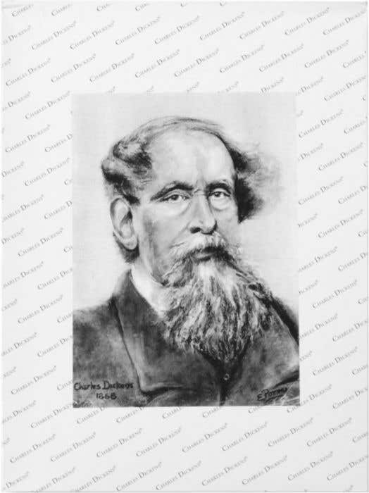 Porte-documents Charles Dickens
