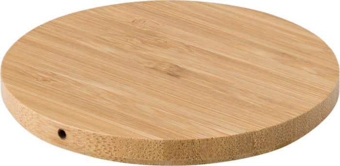 Bamboe draadloze oplader