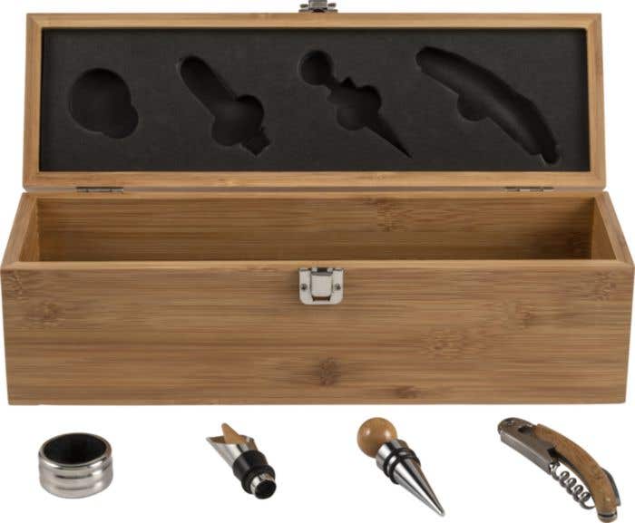 Boîte de vin Bambou