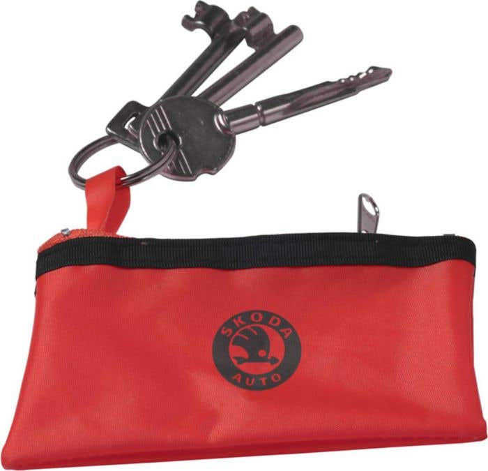 Étui-porte-clés fleuri