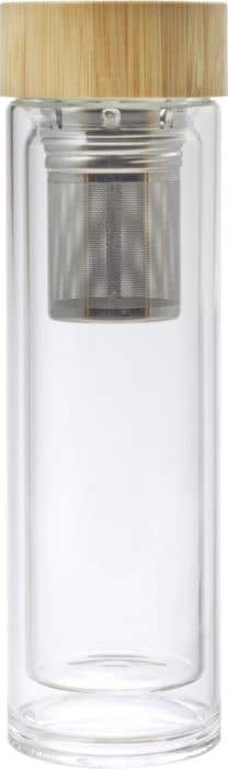 Bouteille d’eau à double paroi Verre