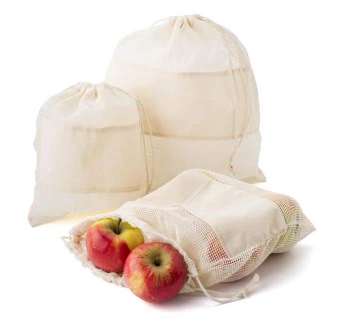 Sac pour fruits et légumes Eco [3 pièces]