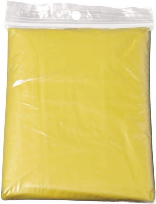 Poncho en vinyle avec capuchon